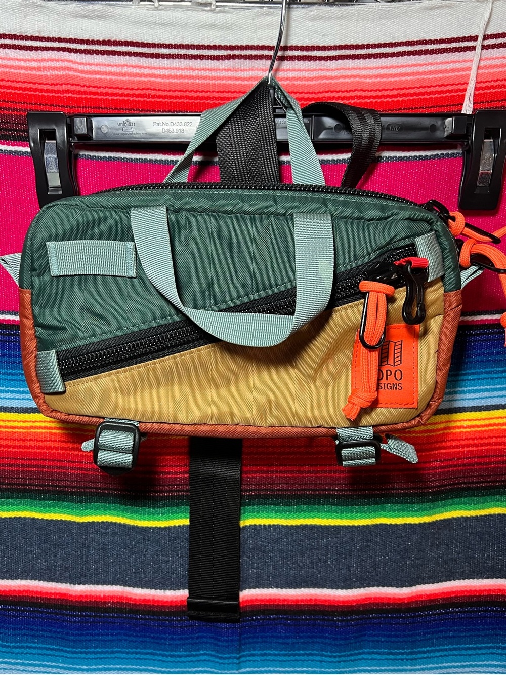 Topo Designs Mini Quick Pack 6L Forest/Khaki